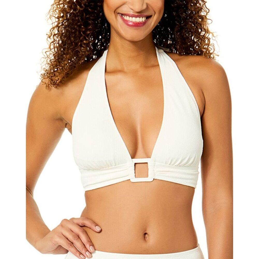 Anne Cole Womens Halter Tie Back Neck Top